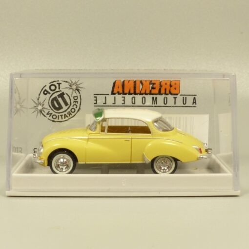 Brekina 1:87 28013 Auto Union 1000 S Coupe mit Sonnenblende in OVP EX7261 – Bild 4