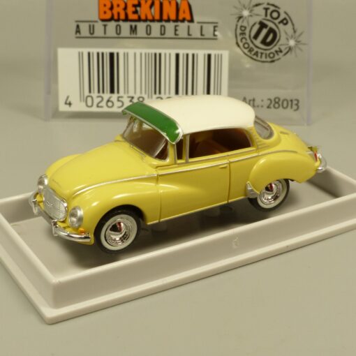 Brekina 1:87 28013 Auto Union 1000 S Coupe mit Sonnenblende in OVP EX7261