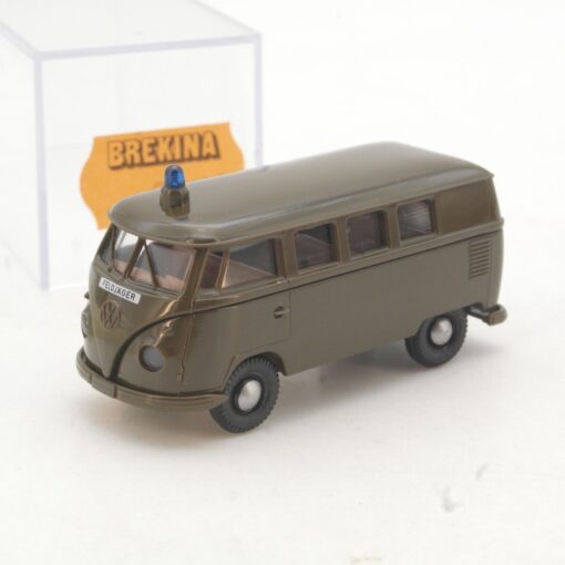 Brekina 1:87 3163 VW Bus T1 Bulli Feldjäger in OVP QR2938