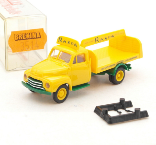 Brekina 1:87 3514 Opel Blitz Getränkepritsche RASPA in OVP RF9717