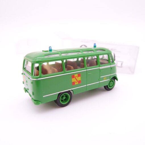 Brekina 1:87 36174 Mercedes Benz O 319 Kleinbus ASB in OVP QR3444 – Bild 3