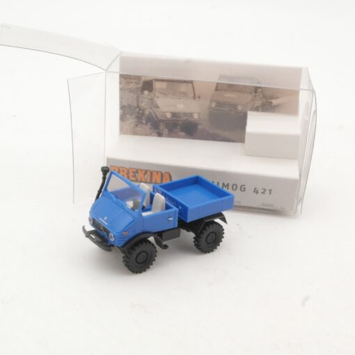 Brekina 1:87 39070 Unimog 421 mit Pritsche in OVP RR2768