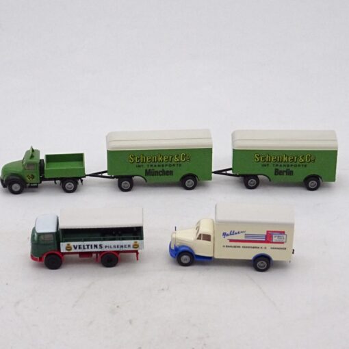 Brekina 1:87 3er-Pack ältere LKW Modelle in Tüte siehe Bilder o. EX6997