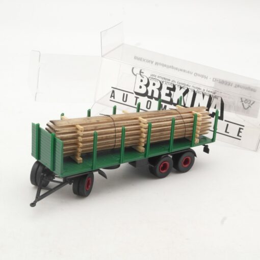 Brekina 1:87 55361 Rungenanhänger mit Ladung Holz in OVP RR2751