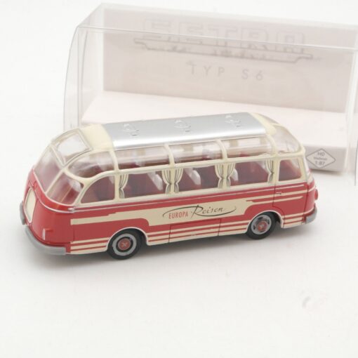 Brekina 1:87 56007 Setra Typ S6 Panoramabus Europa Reisen in OVP QR9559 – Bild 3