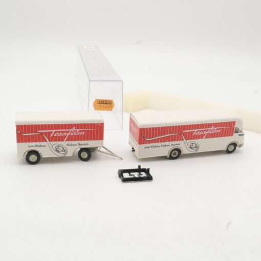 Brekina 1:87 57204 Mercedes Benz LP322 Hängerzug Tesafilm in OVP RR810 – Bild 3
