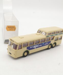 Brekina 1:87 62010 Büssing 1 1/2-Decker afri cola/ Bluna in OVP RR3653