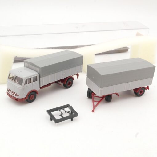 Brekina 1:87 76100 MB LP 334 Hängerzug neutral in OVP QR9536