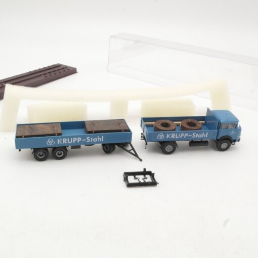 Brekina 1:87 84104 Krupp Hängerzug Krupp-Stahl mit Ladung in OVP RR823 – Bild 4