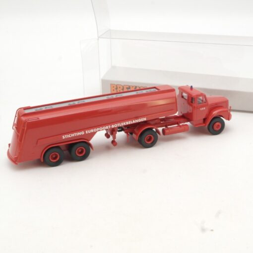 Brekina 1:87 85107 Scania Tanksattelzug Stichting in OVP QR2436 – Bild 3