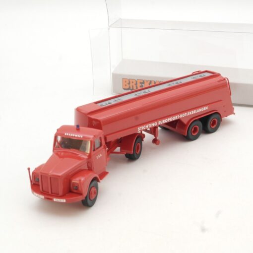 Brekina 1:87 85107 Scania Tanksattelzug Stichting in OVP QR2436