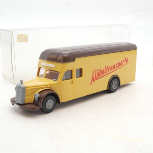 Brekina 1:87 MB O 6600 Möbelwagen  Möbeltransporte in EVP RG396