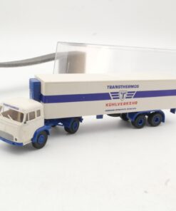 Brekina 1:87 Magirus Pluto Sattelzug Transthermos Kühlverkehr in OVP RR845