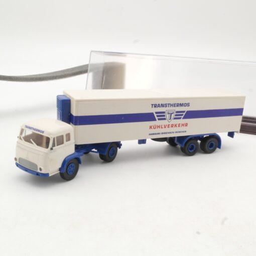 Brekina 1:87 Magirus Pluto Sattelzug Transthermos Kühlverkehr in OVP RR845