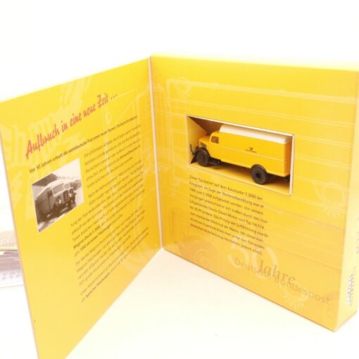 Brekina 1:87 Marirus-Deutz S 3500 50 Jahre Deutsche Post in OVP RI4175
