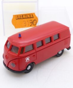 Brekina 1:87 Nr.: 3130 VW T1 / Bulli Kombi / Bus Feuerwehr, in OVP EB7214