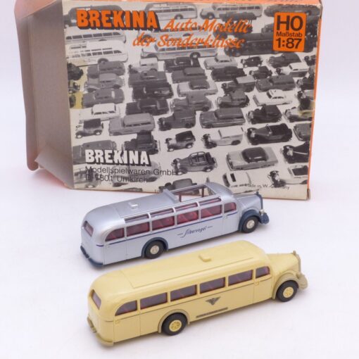 Brekina 1:87 Nr.: 9007 ? - 2 x Mercedes Benz O 5000 Omnibus, in OVP EB7128 – Bild 3