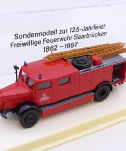 Brekina 1:87 Sondermodell: MB 4500 Löschwagen 125 FFW Saabrücken, in OVP EB6664