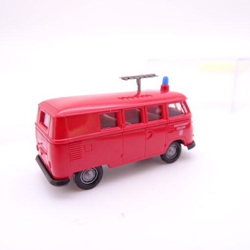 Brekina 1:87 VW T1 b Kombi Berufsfeuerwehr Düsseldorf in OVP QR3487 – Bild 3