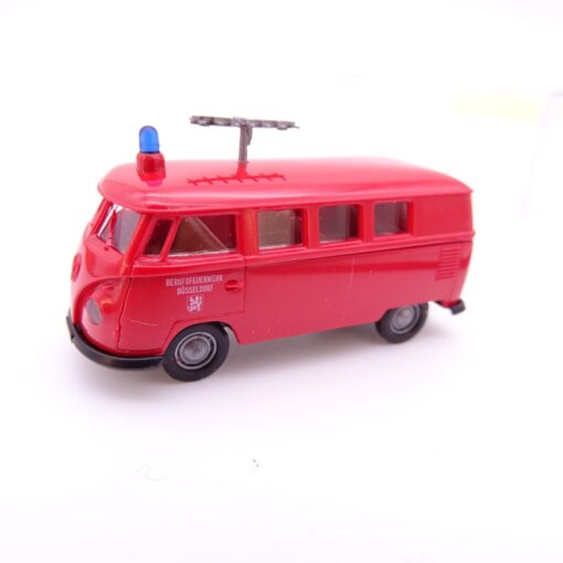 Brekina 1:87 VW T1 b Kombi Berufsfeuerwehr Düsseldorf in OVP QR3487