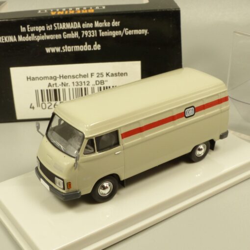Brekina Starmada 1:87 13312 Hanomag Henschel F 25 Kastenwagen DB in OVP EX7465