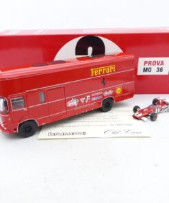 Brumm 1:43 TS04 OM 160 Rolfo Truck Auto Transporter mit F1 Wagen in OVP EX7714