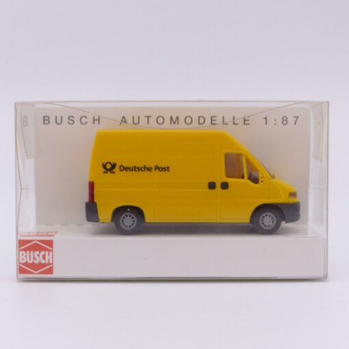Busch 1:87 47329 Fiat Ducato Kastenwagen Deutsche Post in OVP EX4866 – Bild 4