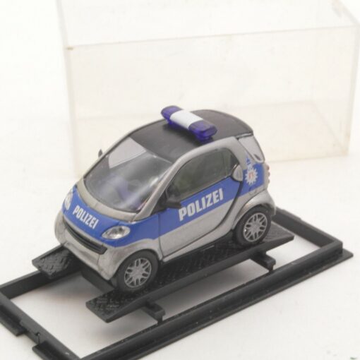 Busch 1:87 Smart City Coupe Polizei Hamburg in OVP RI4648