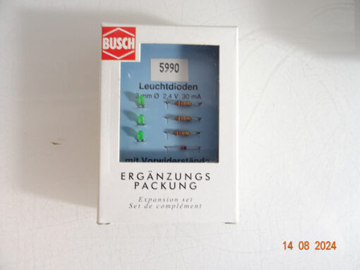 Busch H0 5990 Leuchtdioden neuwertig in OVP CK2821