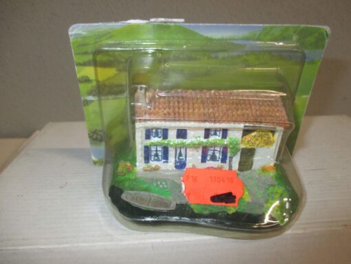 Dekorationsartikel Gips ? Haus ca. 100 x 70 x 65 mm m.OVP WZ9129