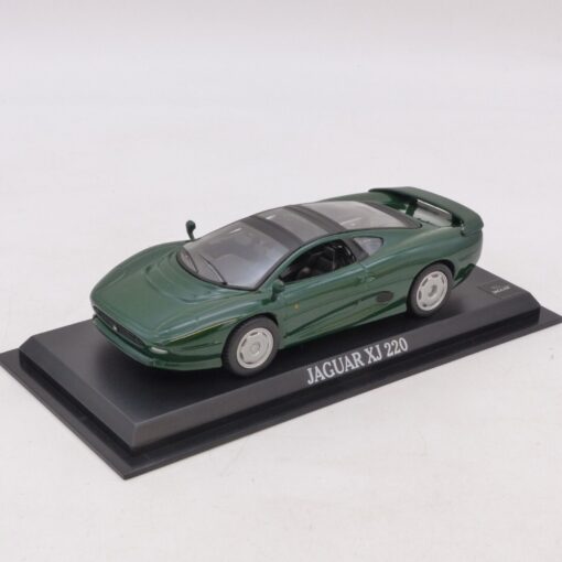 Del Prado 1:43 Jaguar XJ 220 dunkelgrün auf Podest, siehe Bilder o. EB6543