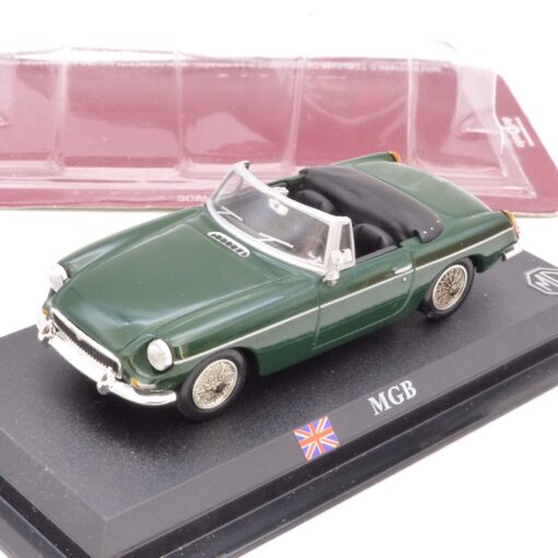 Del Prado 1:43 MGB Roadster Racing green, in Verpackung EX2079