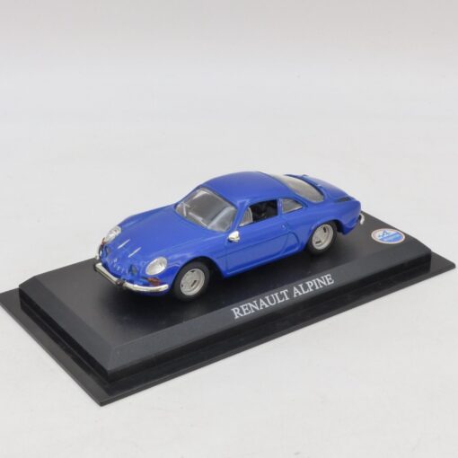 Del Prado 1:43 Renault Alpine blau auf Podest, siehe Bilder o. EB6539