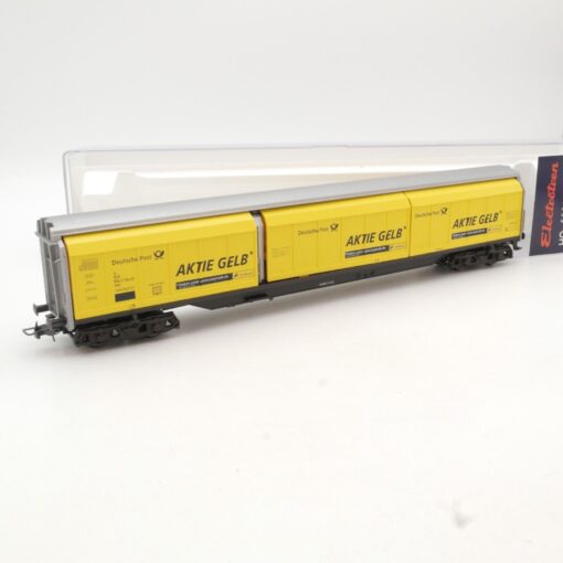 Electrotren H0 5552 K Schiebewandwagen Aktie Gelb in OVP QR1802 – Bild 3