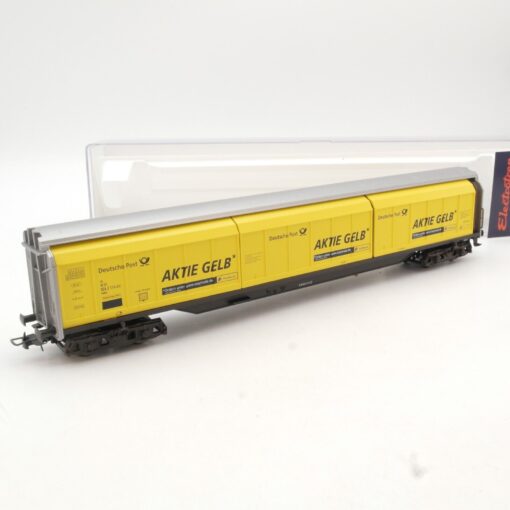 Electrotren H0 5552 K Schiebewandwagen Aktie Gelb in OVP QR1802