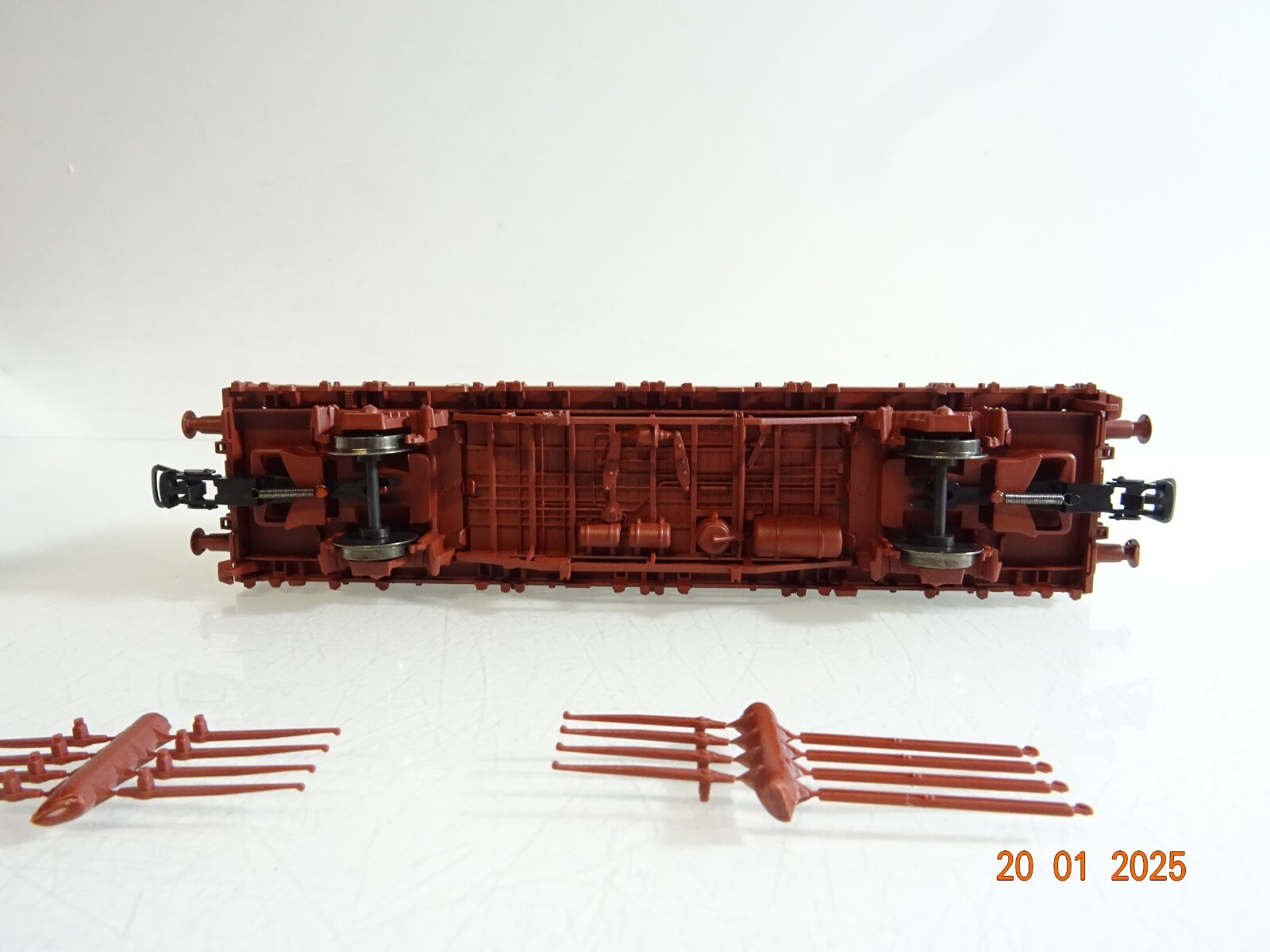 Electrotren H0 Rungenwagen Conti Tech Federungskonzepte der DB in OVP PR5410 – Bild 4