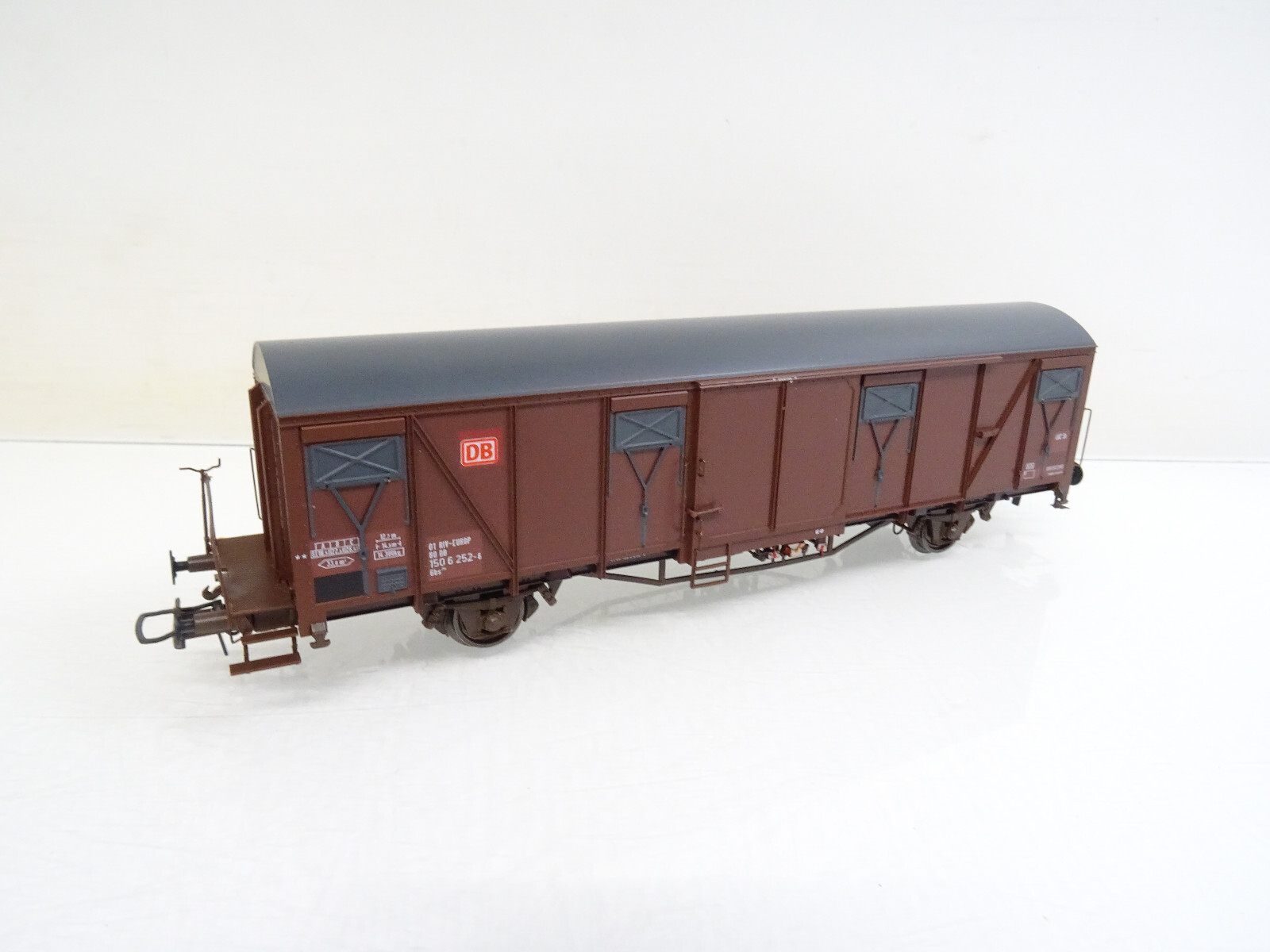 Exact-Train H0 EX20726 Gedeckter Güterwagen Gbs 254 der DB in OVP LE2720 – Bild 3