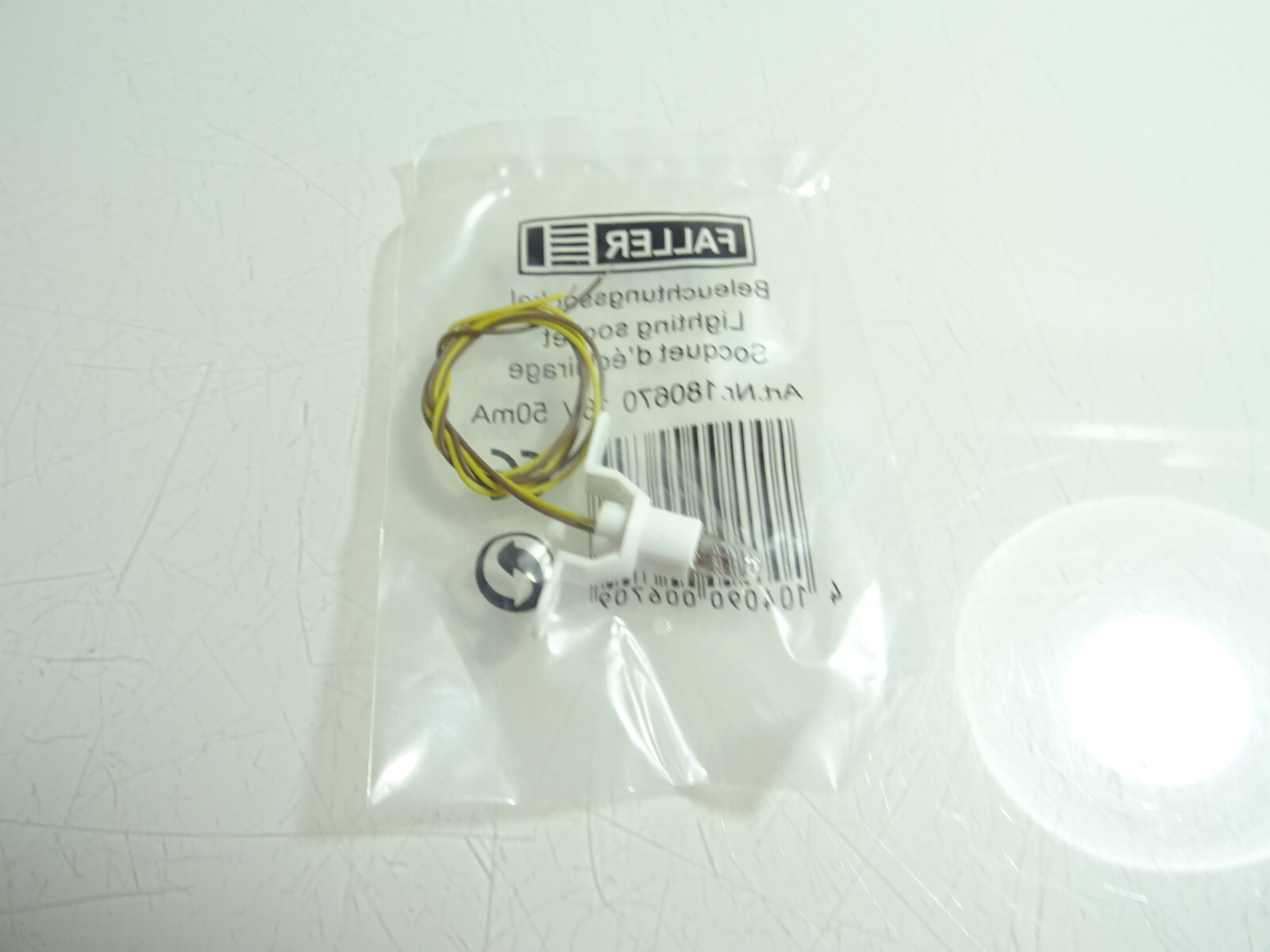 Faller 180670 Beleuchtungssockel 12-16V 55mA in OVP C1661 – Bild 3