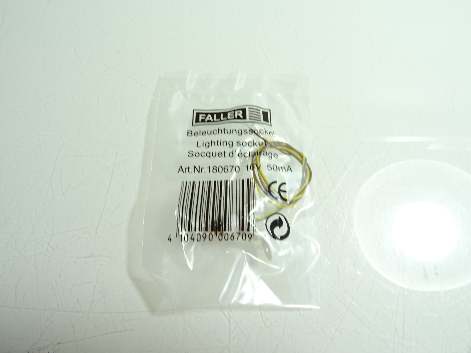 Faller 180670 Beleuchtungssockel 12-16V 55mA in OVP C1661
