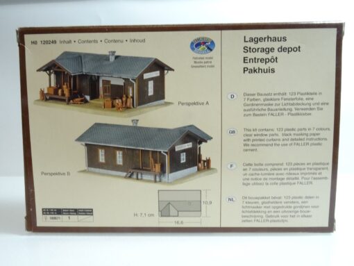 Faller H0 120249 Bausatz Lagerhaus Neu in OVP QR4125 – Bild 3
