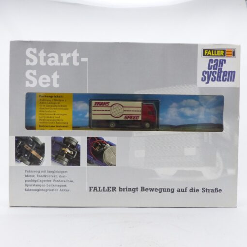 Faller H0 161512 Car System Start-Set MB Actros mit Zubehör in OVP EX6286