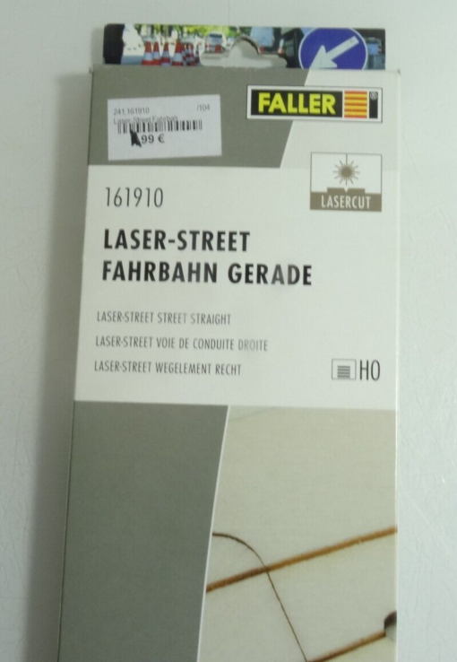 Faller H0 161910 Laser-Street 2x Fahrbahn gerade 425 x 20 mm in OVP QR4802 – Bild 3