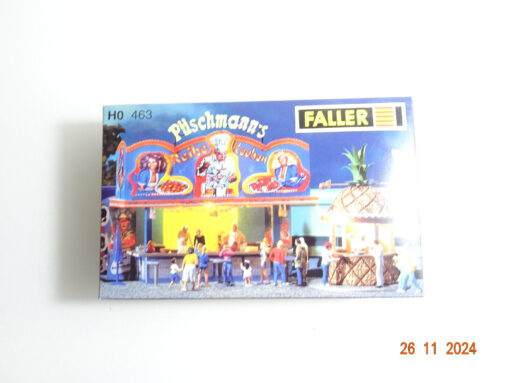 Faller H0 463 zwei Kirmisbuden siehe Foto in OVP CK4367