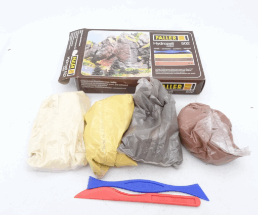 Faller H0 502 Hydrozell color Modelliergips Spachtelmasse in OVP RR1408