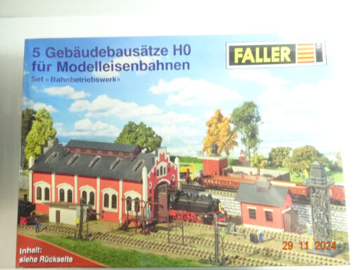 Faller H0 Bahnbetriebswerk Set siehe Foto in OVP CK4509