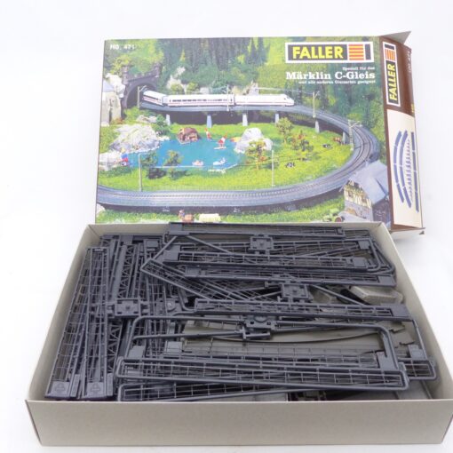 Faller H0 Bausatz 120471 Märklin C-Gleis Auf- und Abfahrt-Set in OVP EX6285 – Bild 4