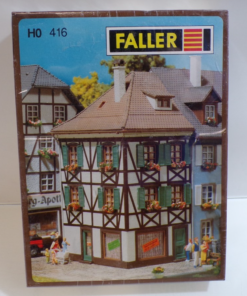 Faller H0 Bausatz 416 Wohnhaus mit Fachwerk in OVP PK3195