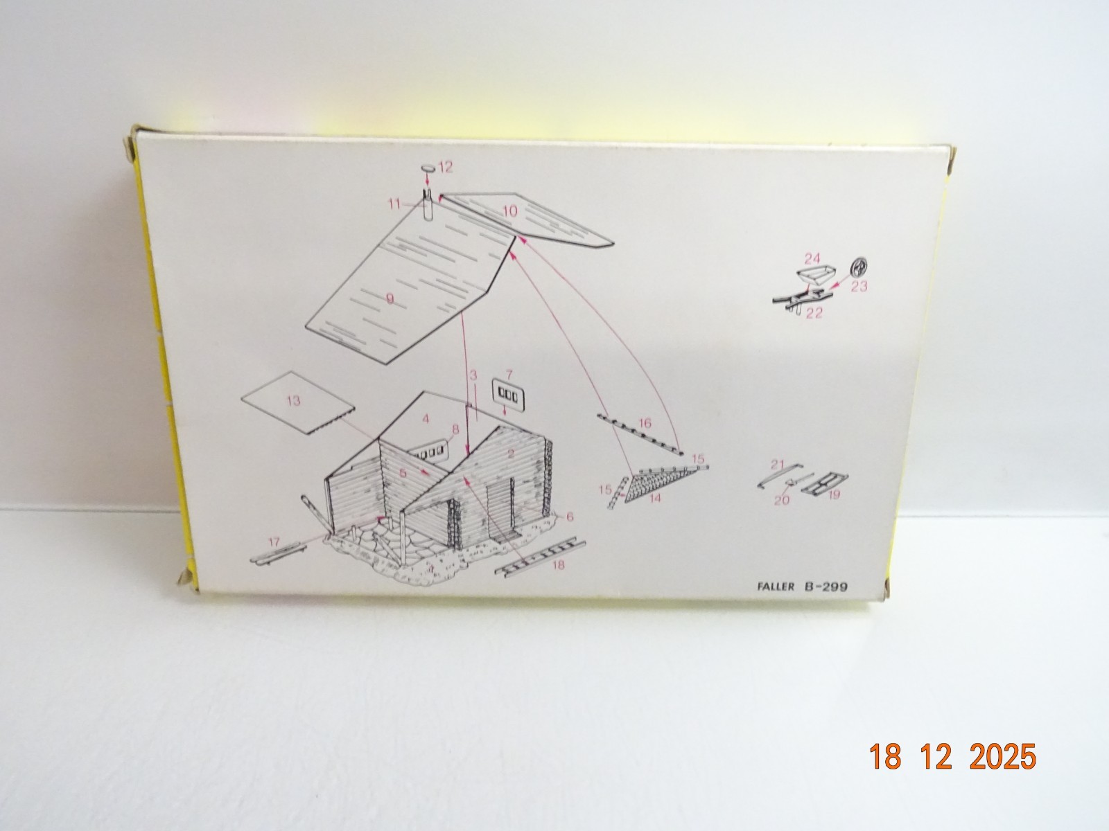 Faller H0 Bausatz B-299 Blockhütte in OVP PK3215 – Bild 3