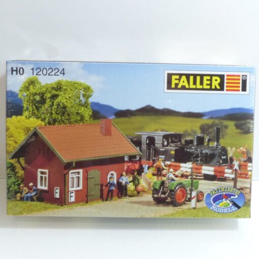 Faller H0 Bausatz Nr.: 120224 Preußische Bahnbude - ungeöffnet, in OVP EX2549