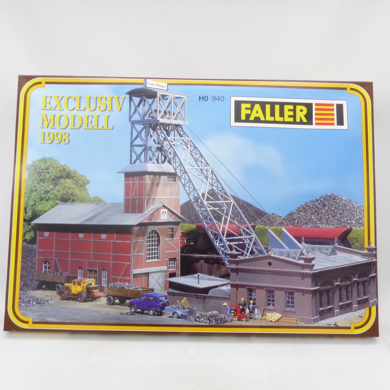 Faller H0 Bausatz -Set 940 Kohlemine Grube Hildegard in OVP EX5241